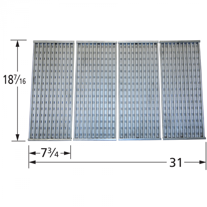 Char Broil Stamped Stainless Steel Cooking Grate Set 5S574